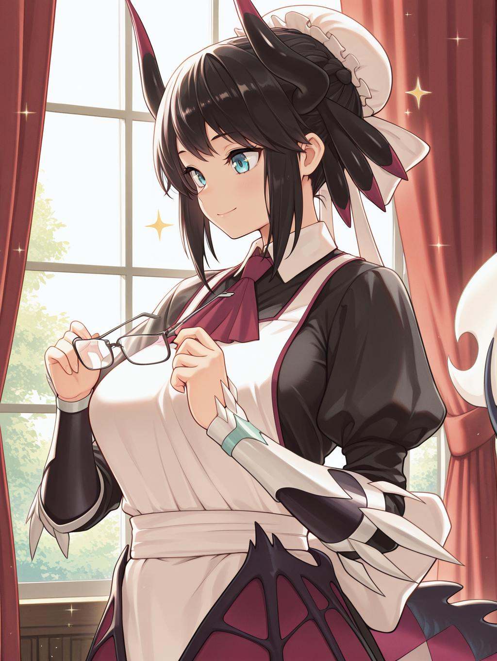 house dragonmaid,  1girl,  solo on Tensor.Art