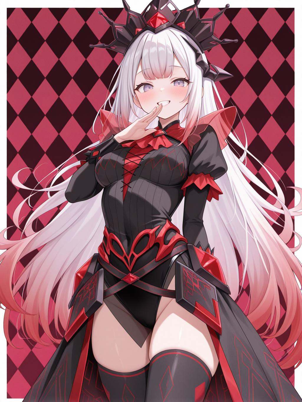1girl,  solo,  blush on Tensor.Art