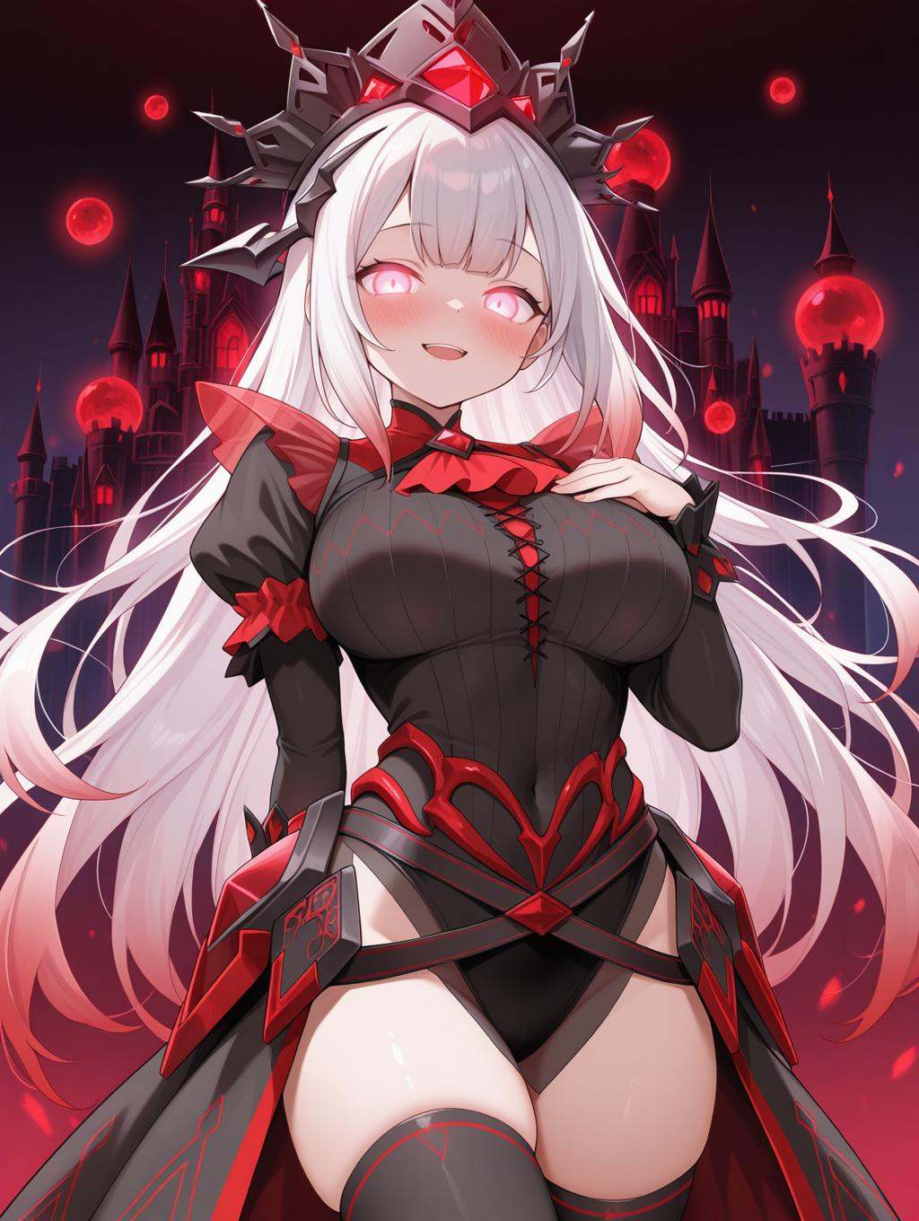 malice queen red ransom,  1girl,  solo on Tensor.Art
