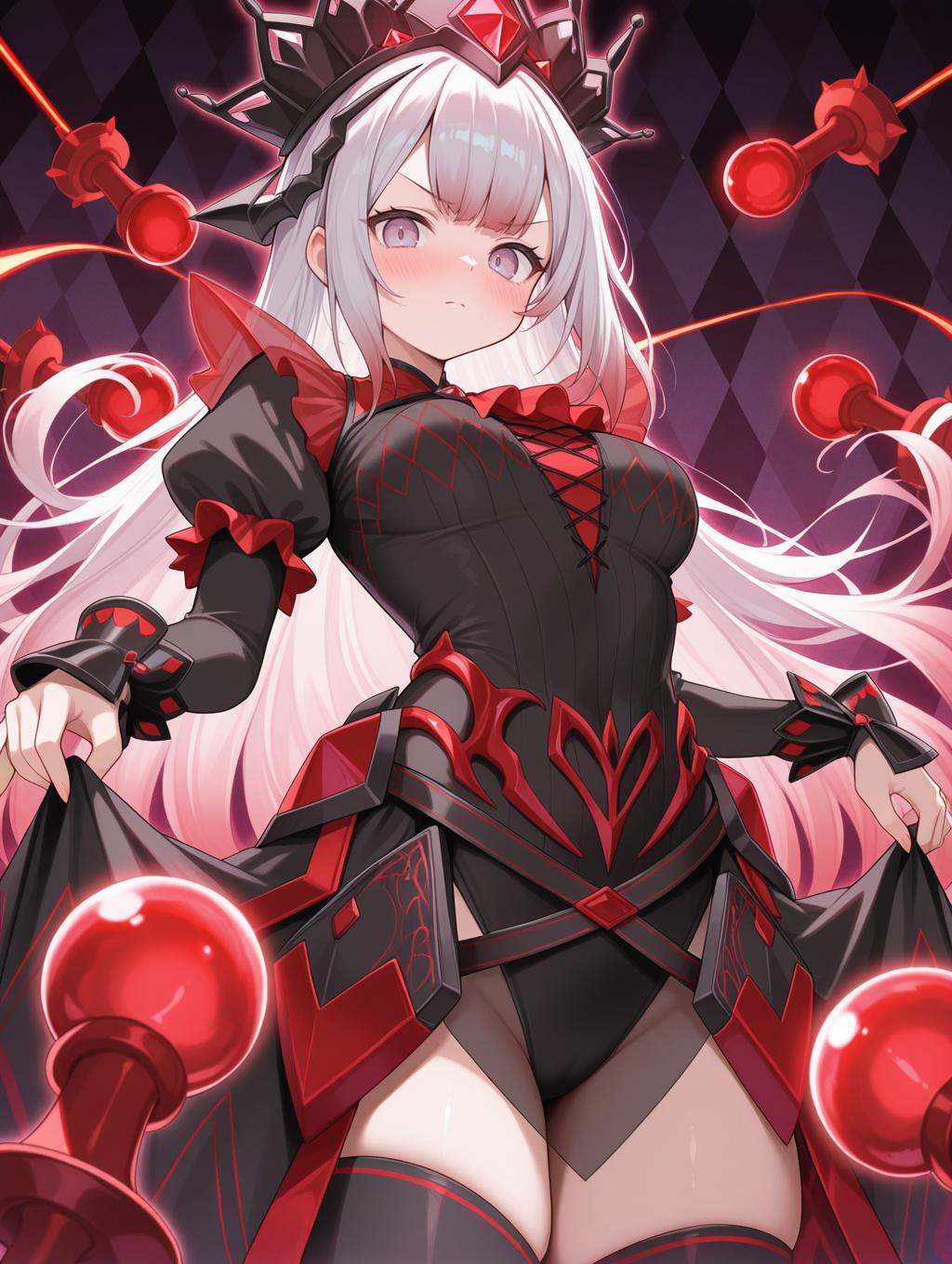 malice queen red ransom,  1girl,  solo on Tensor.Art