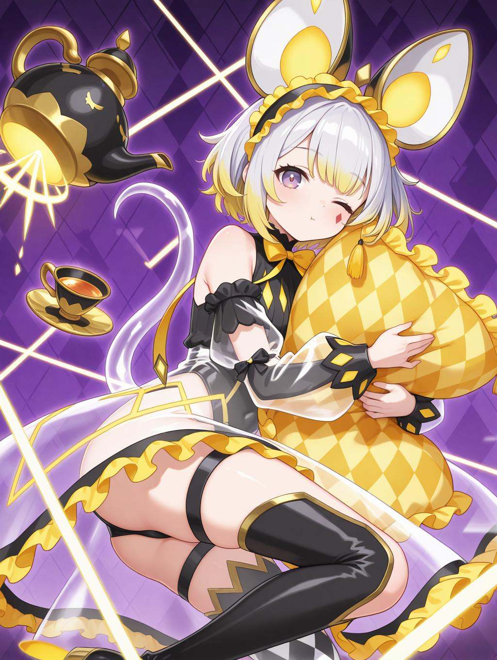 malice pawn dormouse,  1girl,  solo on Tensor.Art
