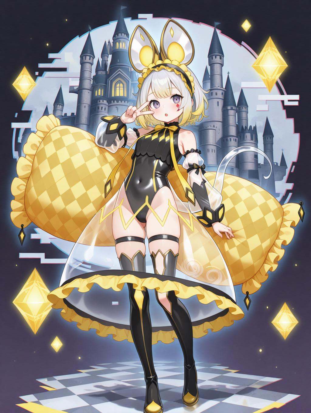 solo,  1girl,  full body on Tensor.Art