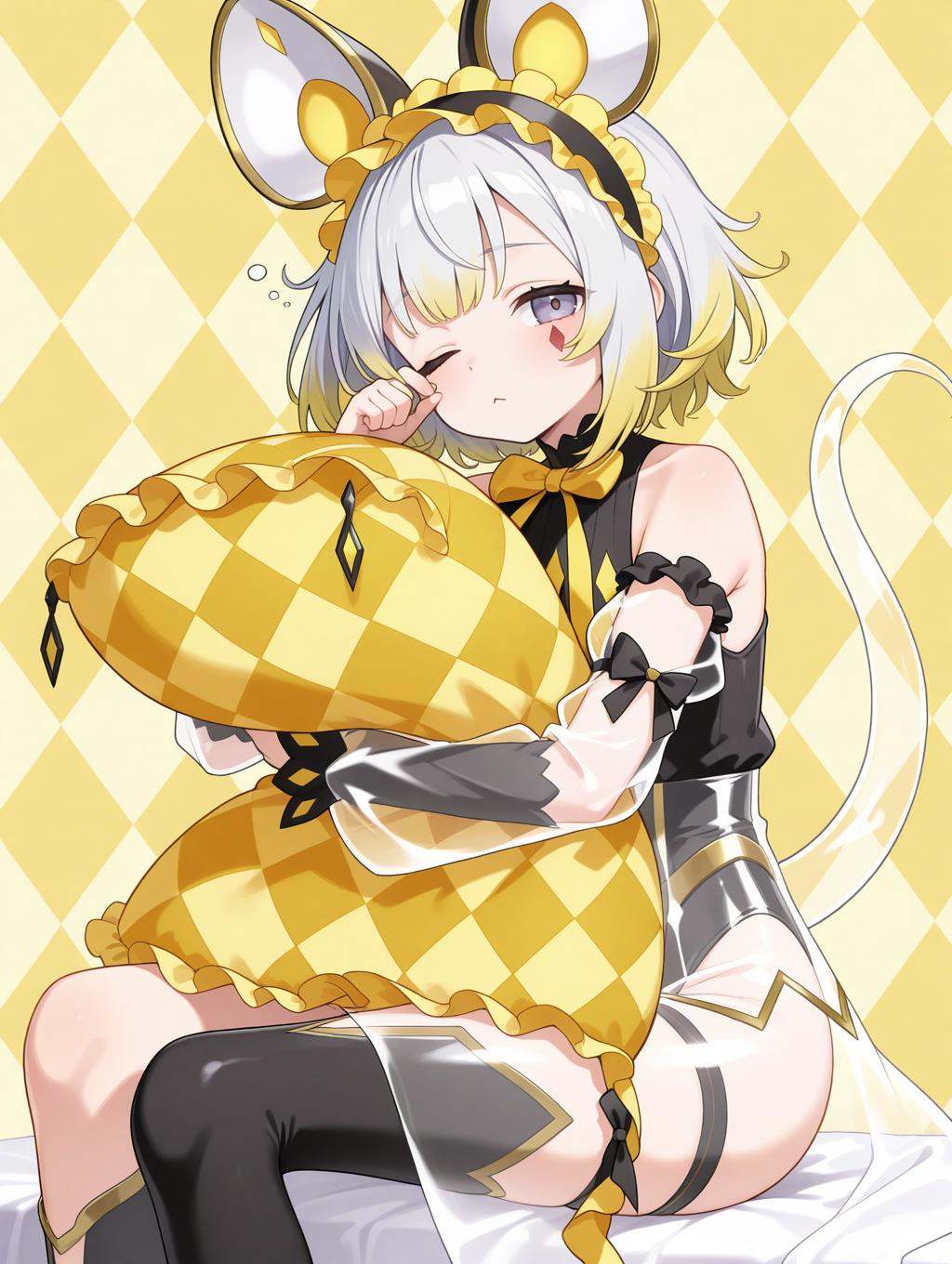malice pawn dormouse,  1girl,  solo on Tensor.Art