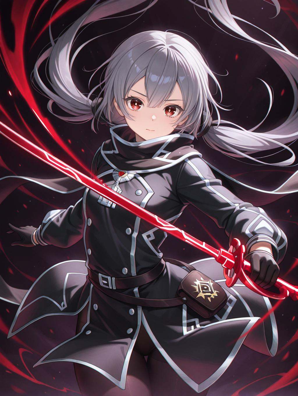 sky striker ace - roze,  1girl,  solo on Tensor.Art