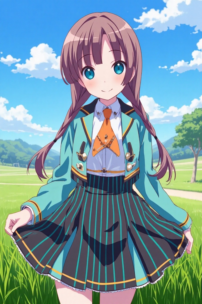 Best Quality,  Brown hair,  long hair on Tensor.Art