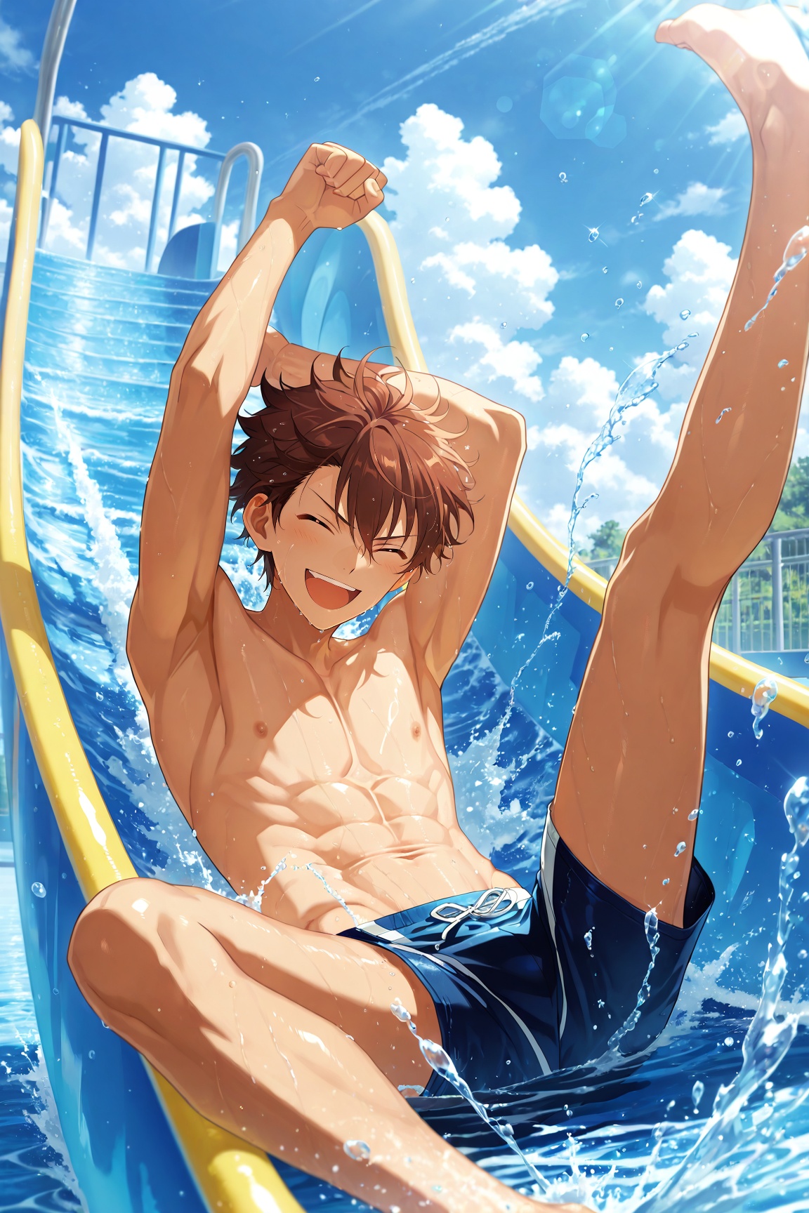 male focus,  1boy,  solo on Tensor.Art