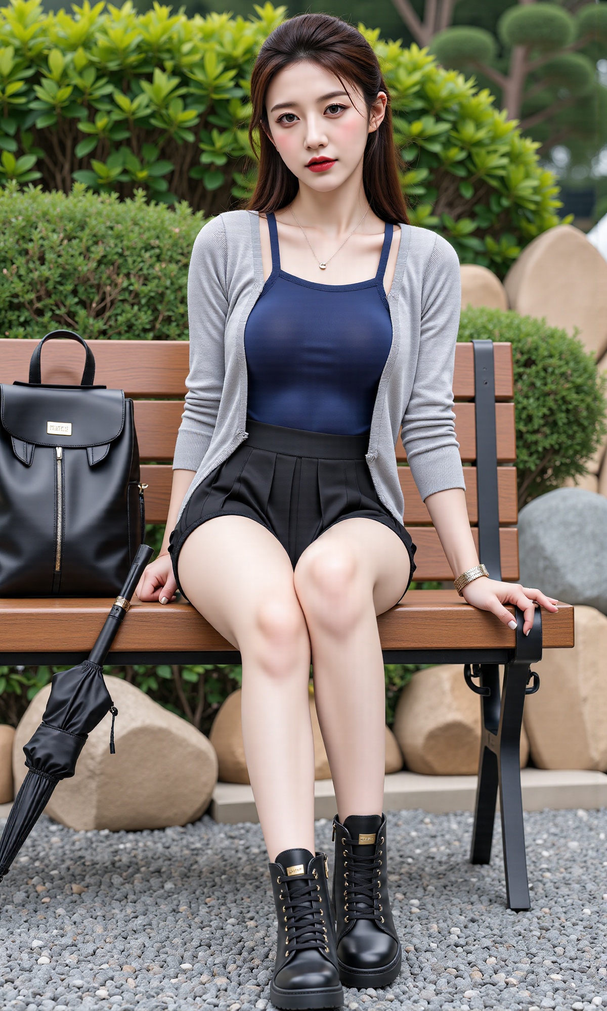 "Korean woman image: Beautiful Korean woman with very large I-cup breasts that seem like they will burst if you touch them...