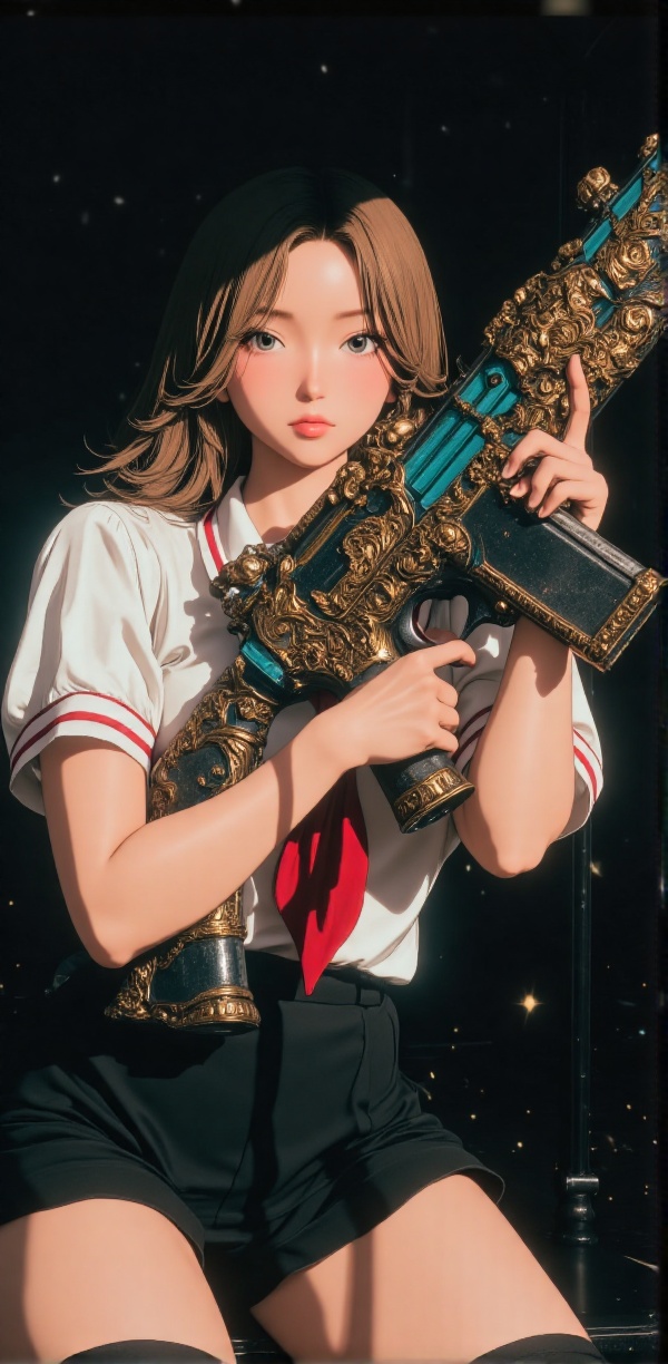 Prompt: (Ultra-detailed digital art masterpiece,  retro 90s aesthetic,  inspired by Yoshiaki Kawajiri on Tensor.Art