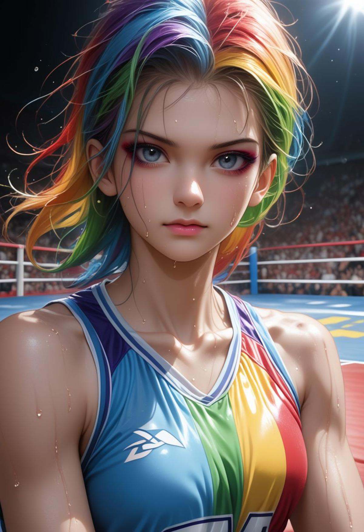EnD_Niji_Sports,  source_pony,  Rainbow Dash on Tensor.Art