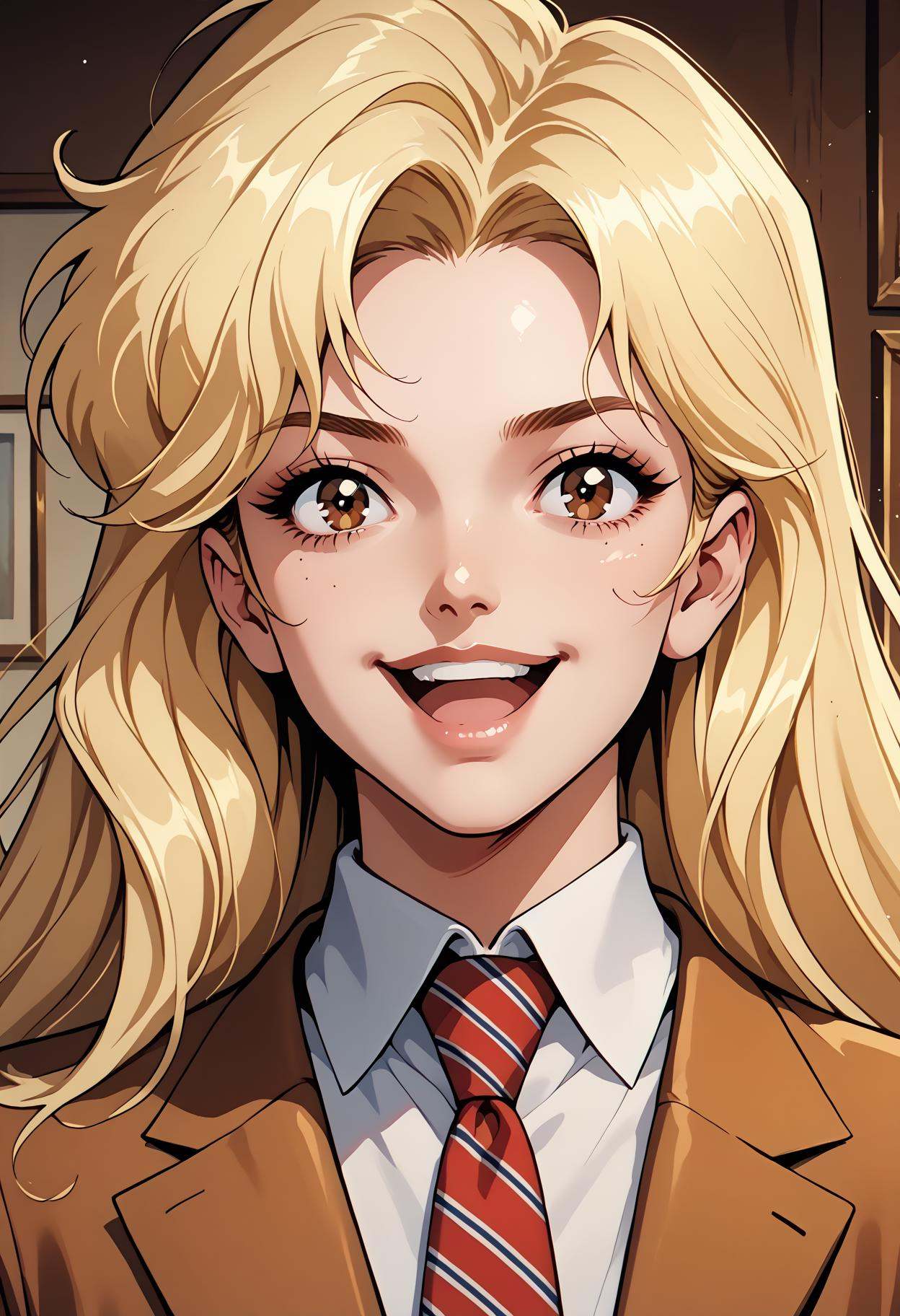 PonyXLV6_Scores BREAK 1girl,  solo,  blonde hair on Tensor.Art