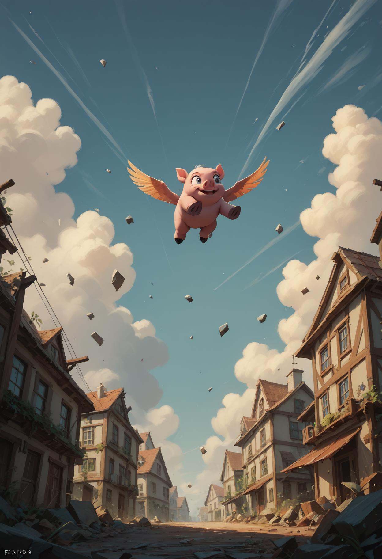 PonyXLV6_Scores source_pony,  fards,  shards and OH LOOK A FLYING PIG! on Tensor.Art