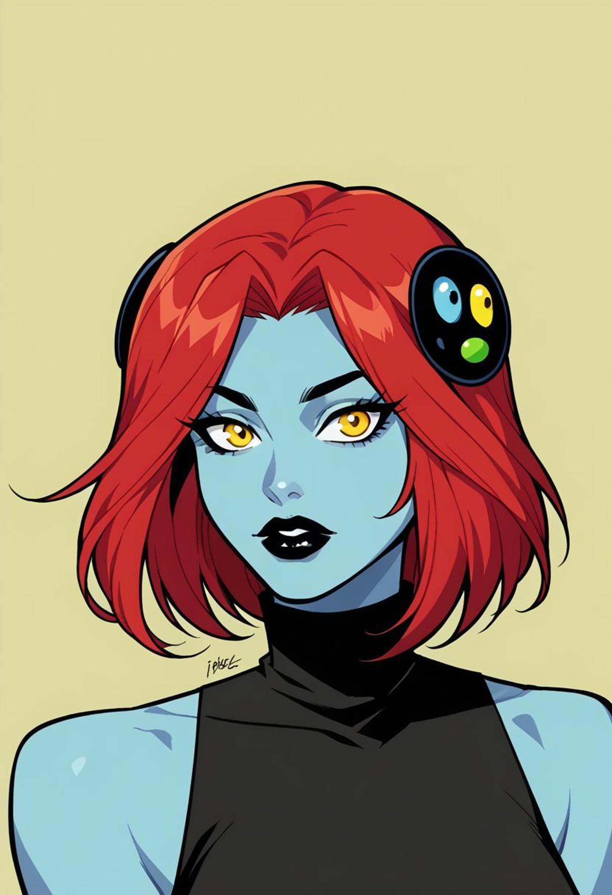 niji comix style,  1girl,  solo on Tensor.Art