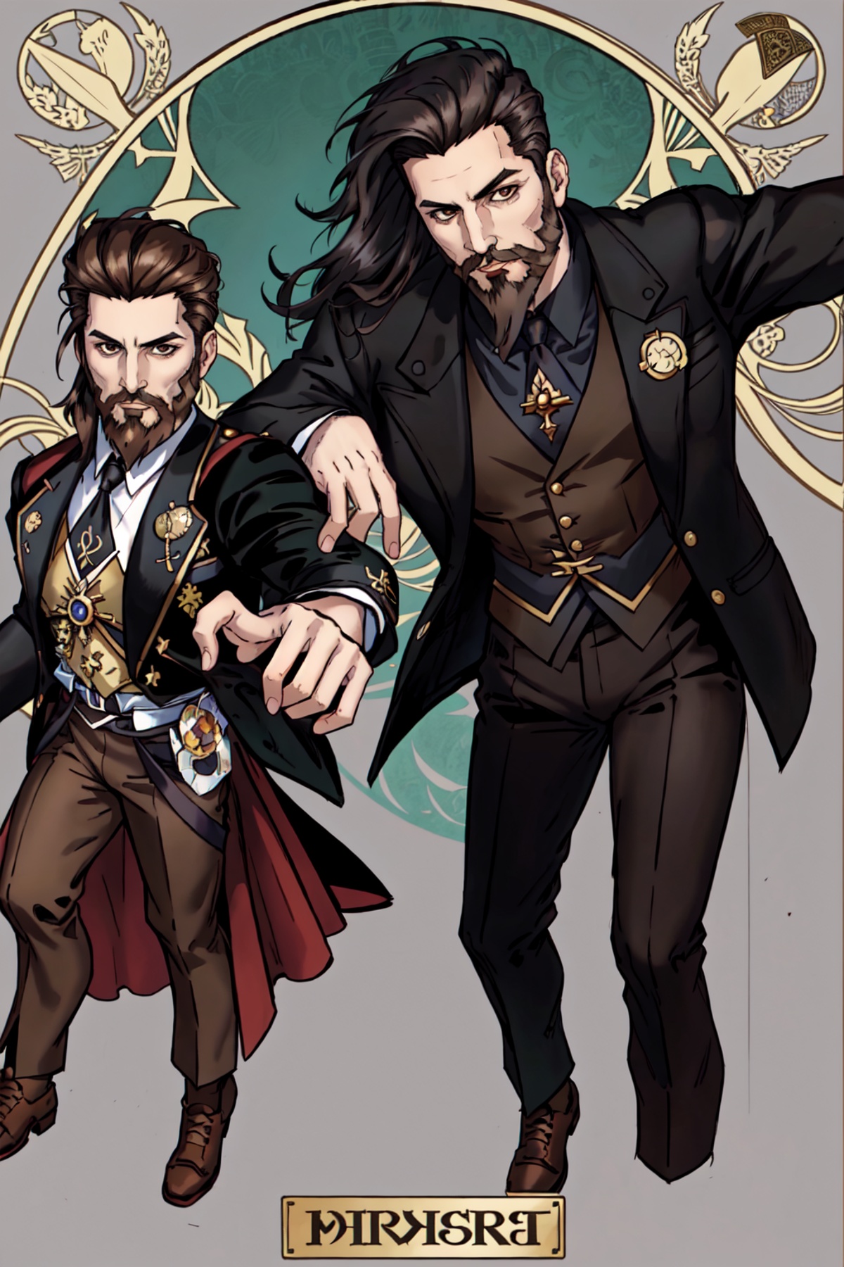 masterpiece,  official art,  male focus on Tensor.Art