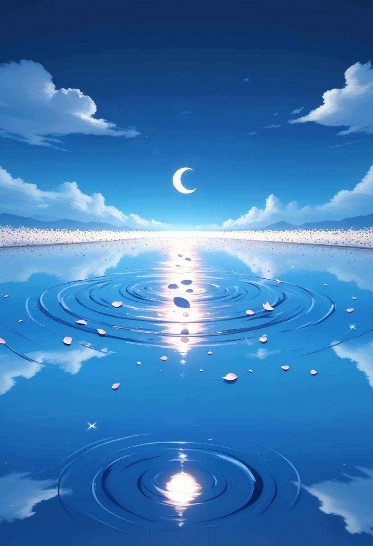 w4t3relemental style,  scenery,  no humans on Tensor.Art