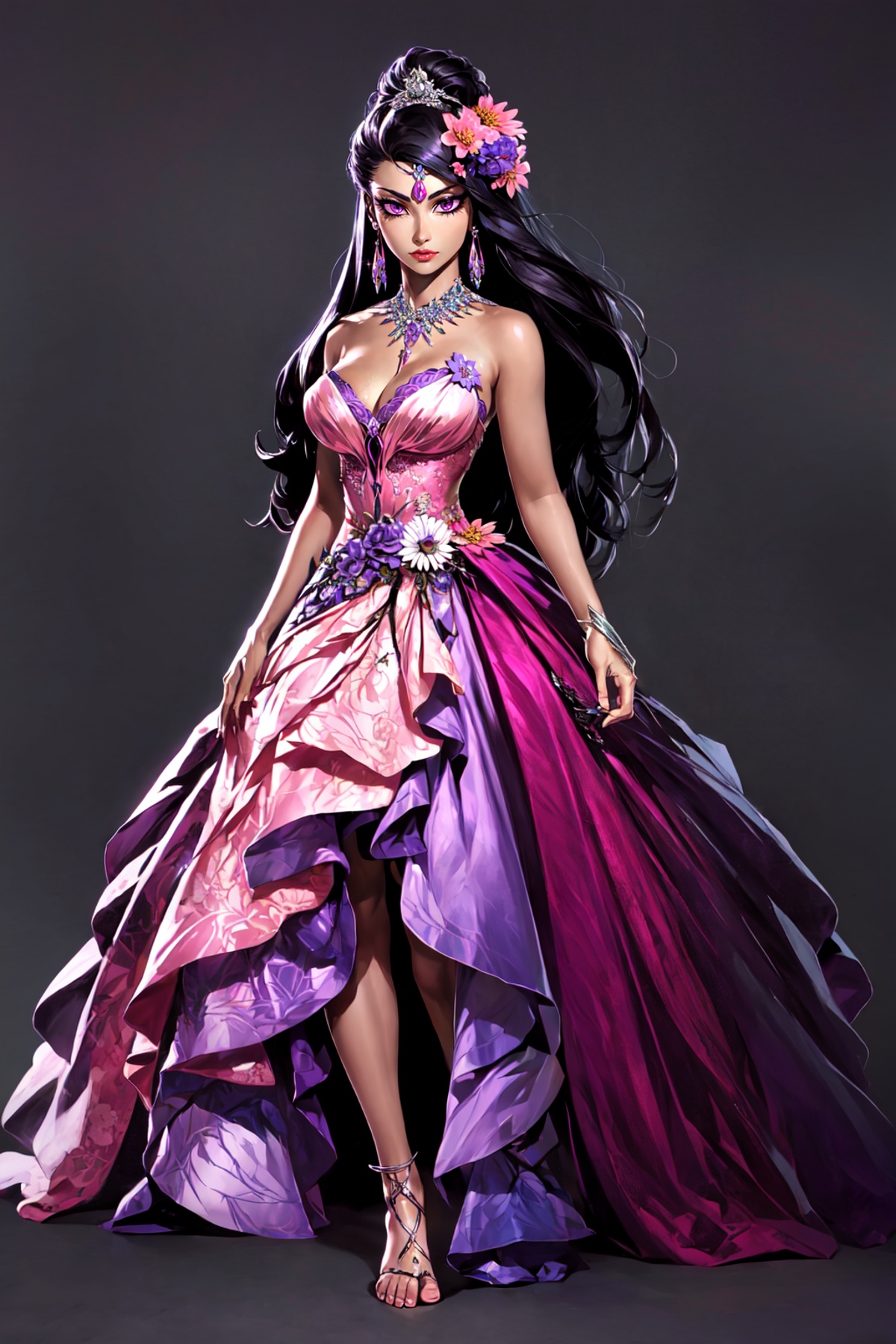 FantasyBookCover Style,  1girl,  solo on Tensor.Art