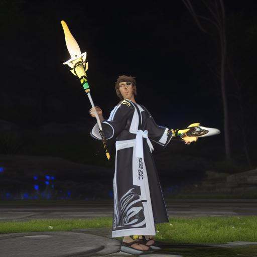 end_pictomancer_ffxiv,  1boy,  solo on Tensor.Art