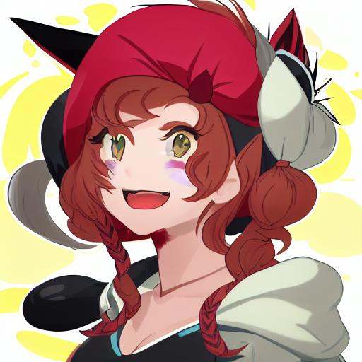 end_pictomancer_ffxiv,  1girl,  miqo'te on Tensor.Art