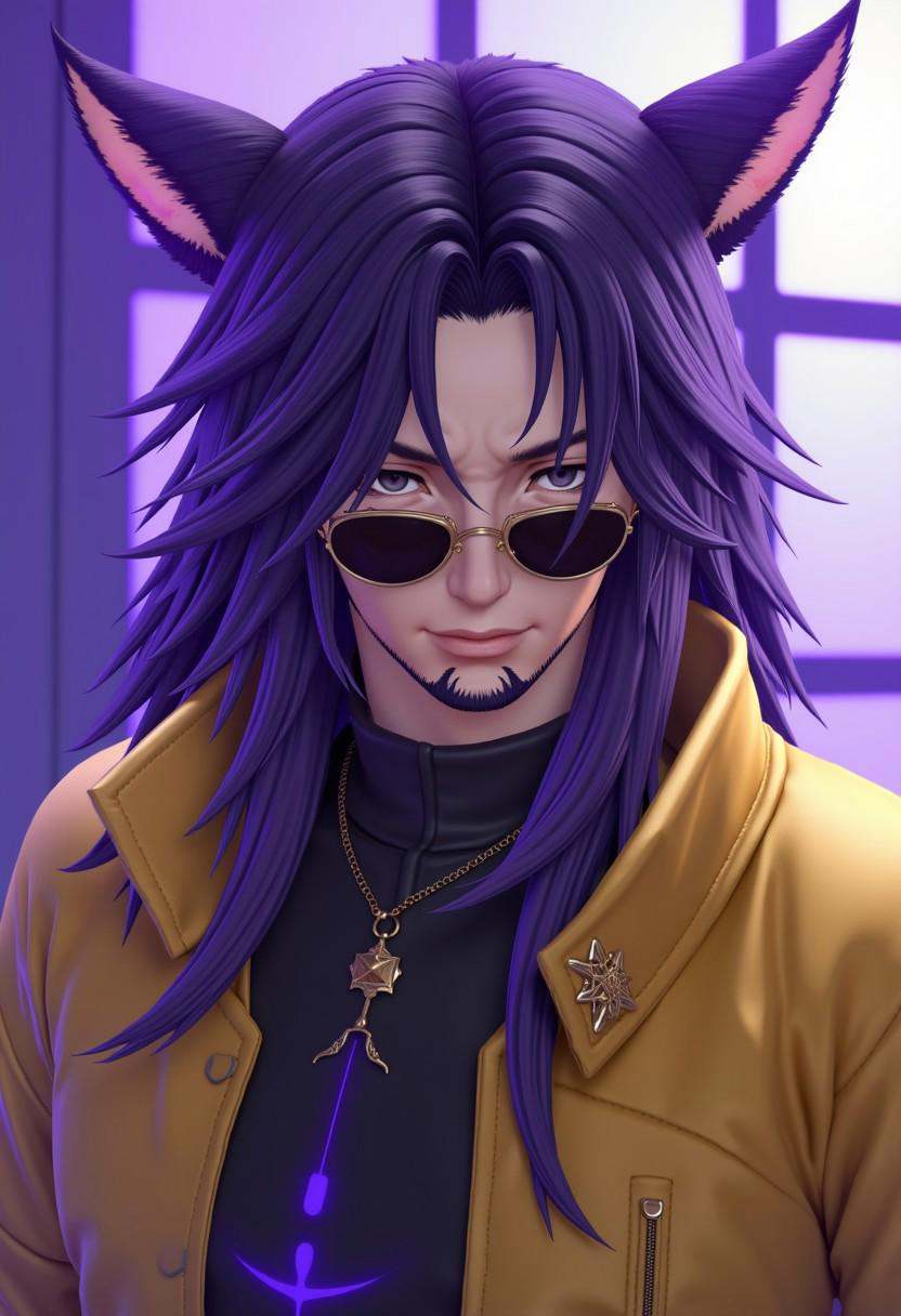 f4c32-miq0,  animal ears,  miqo'te on Tensor.Art