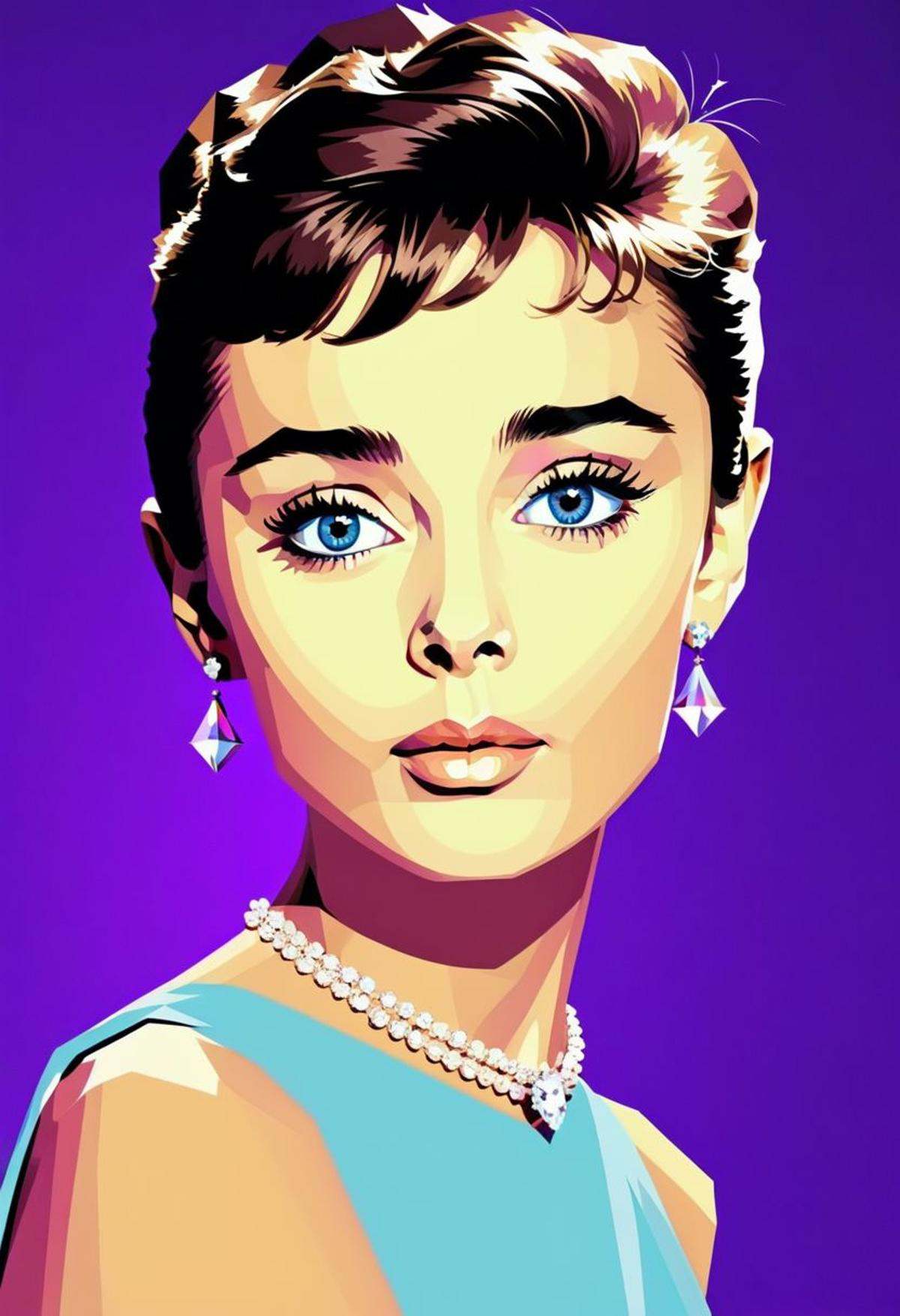 lwpztxxs,  Audrey Hepburn,  solo on Tensor.Art