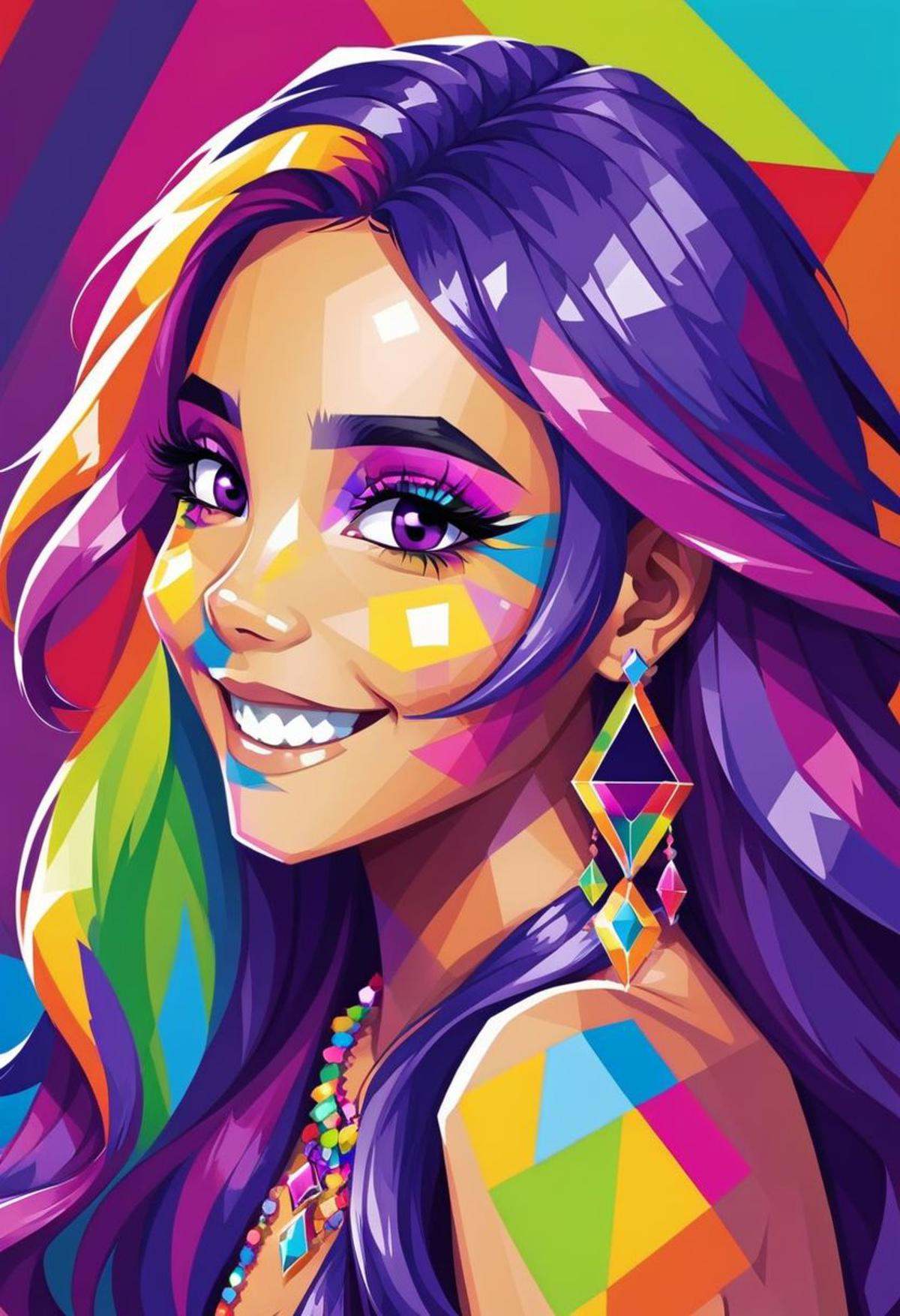lwpztxxs,  solo,  smile on Tensor.Art
