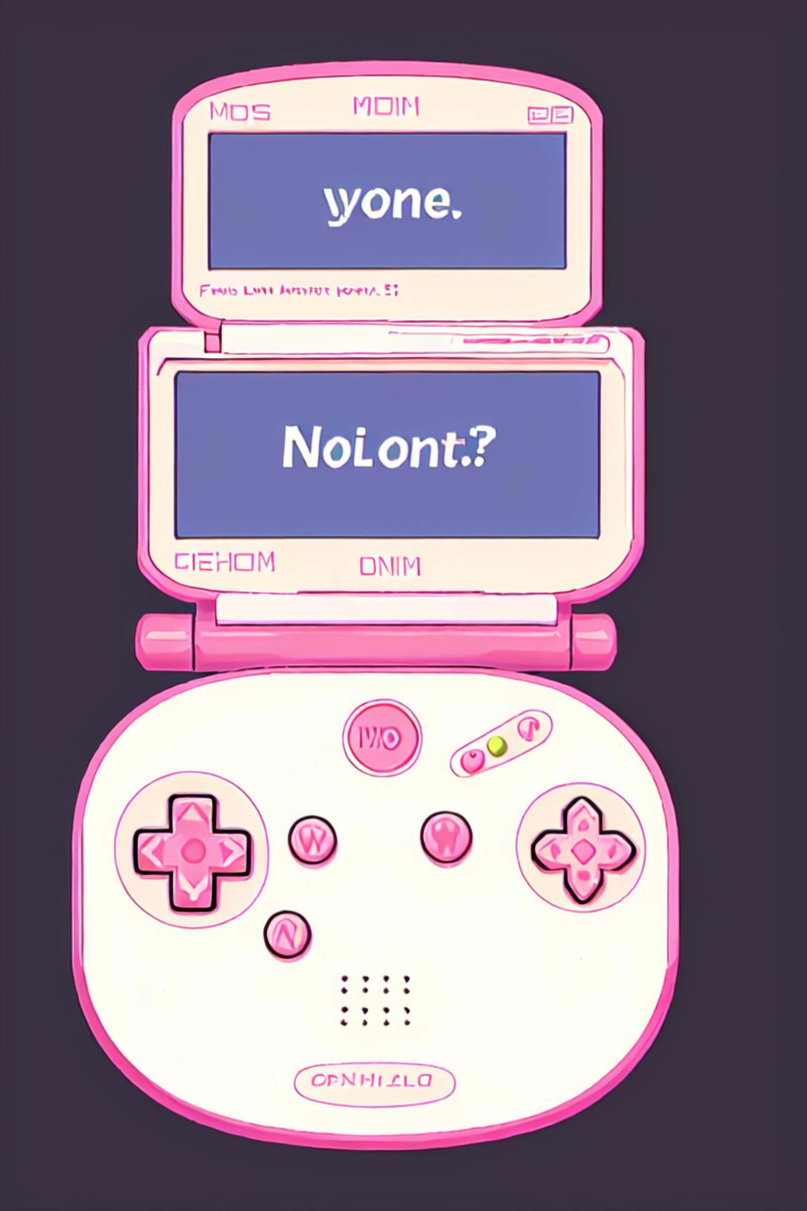KawaiiDevices,  simple background,  english text on Tensor.Art