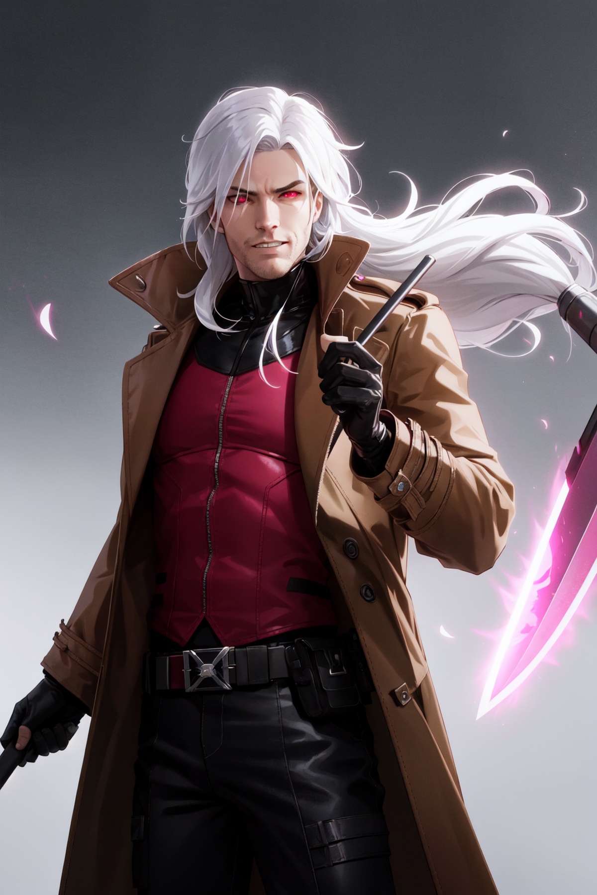 Gambit,  Le Diablo Blanc,  Remy Lebeau on Tensor.Art