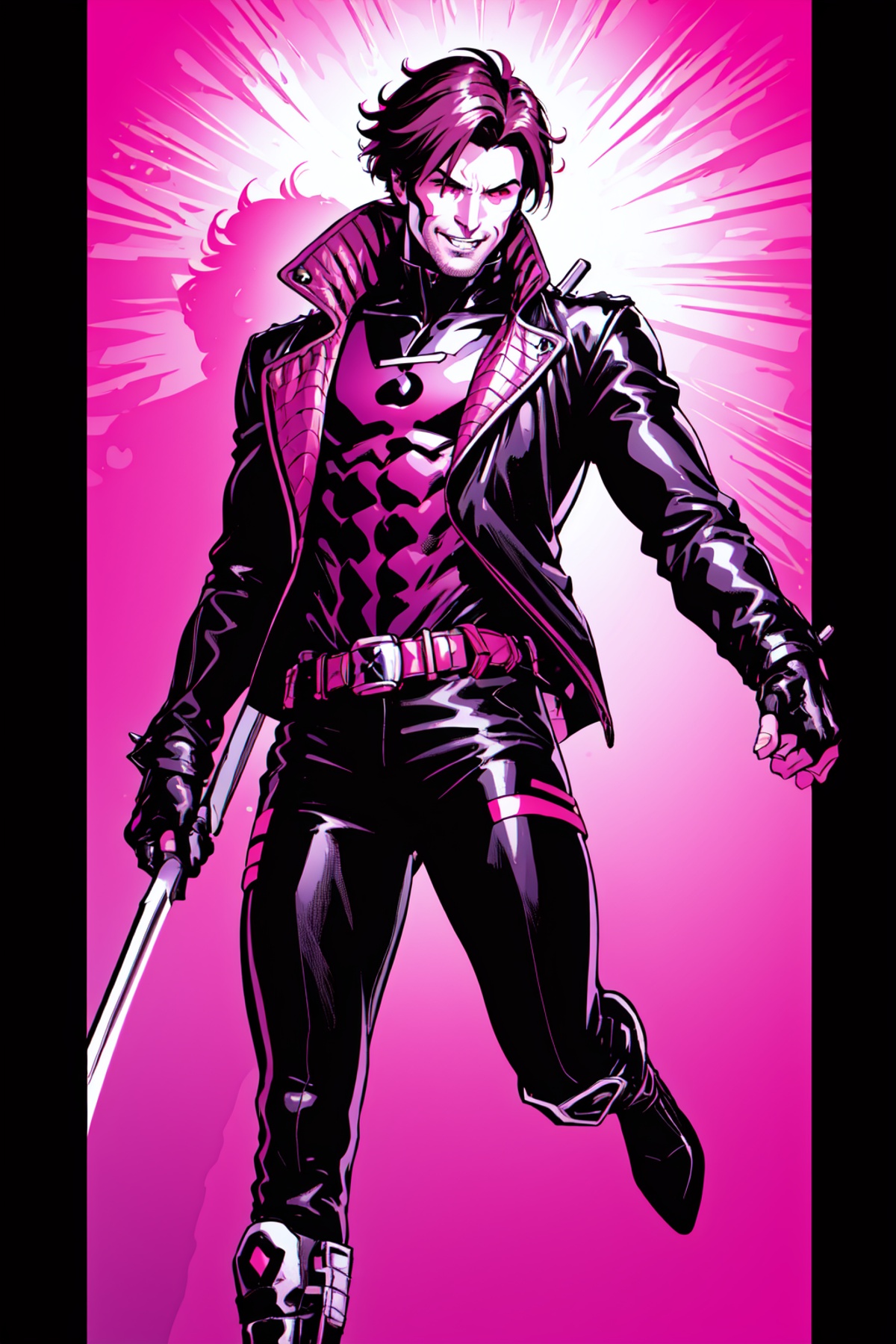 Gambit,  Le Diablo Blanc,  Remy Lebeau on Tensor.Art