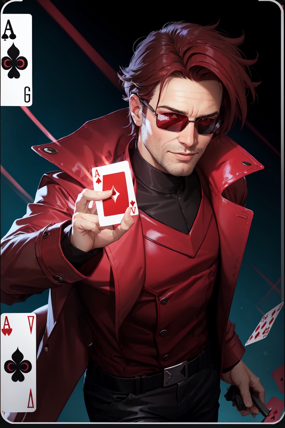 Gambit,  Le Diablo Blanc,  Remy Lebeau on Tensor.Art