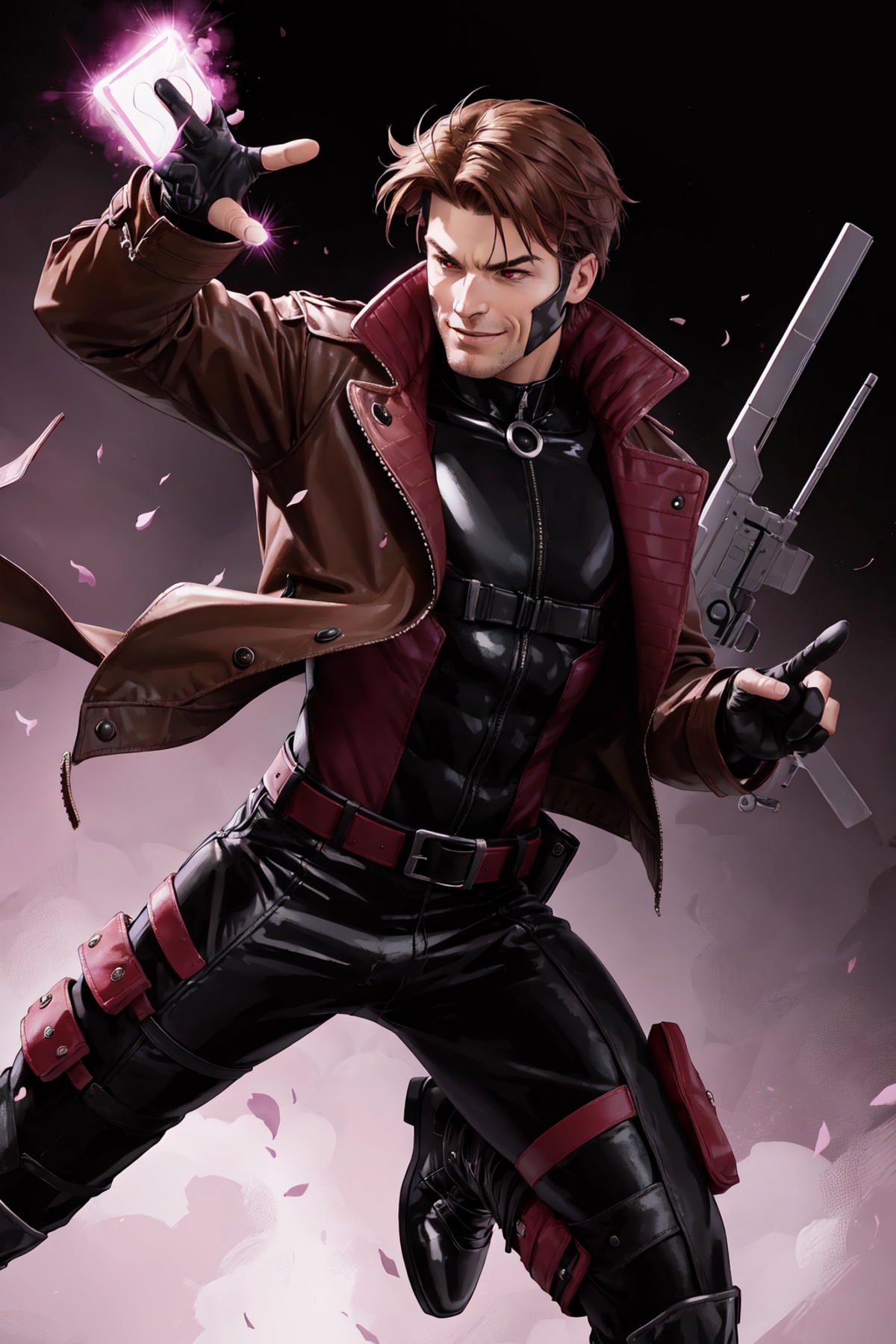 Gambit,  Le Diablo Blanc,  Remy Lebeau on Tensor.Art