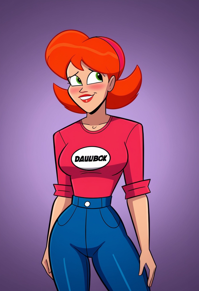 atomickingboo style,  1 girl,  swayback on Tensor.Art