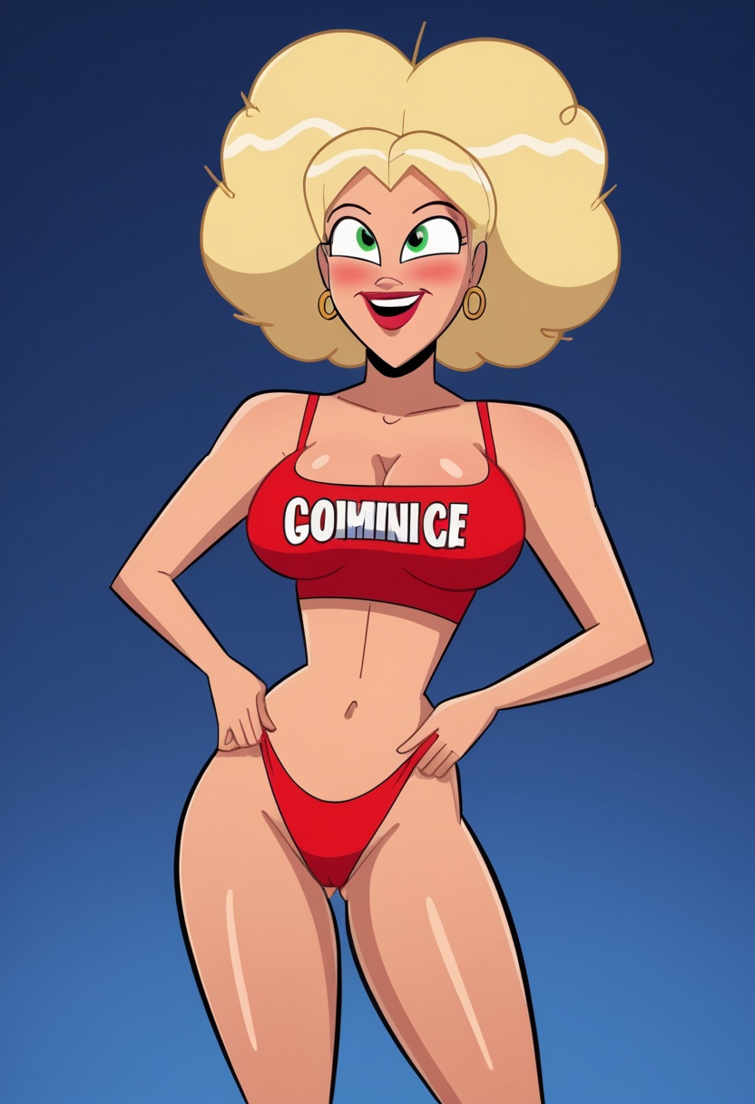 atomickingboo style,  1 girl on Tensor.Art