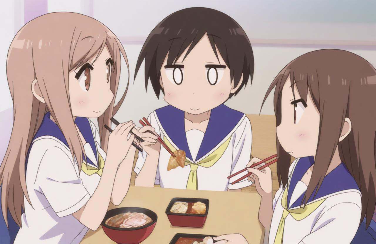 masterpiece,  best quality,  yuyushiki on Tensor.Art