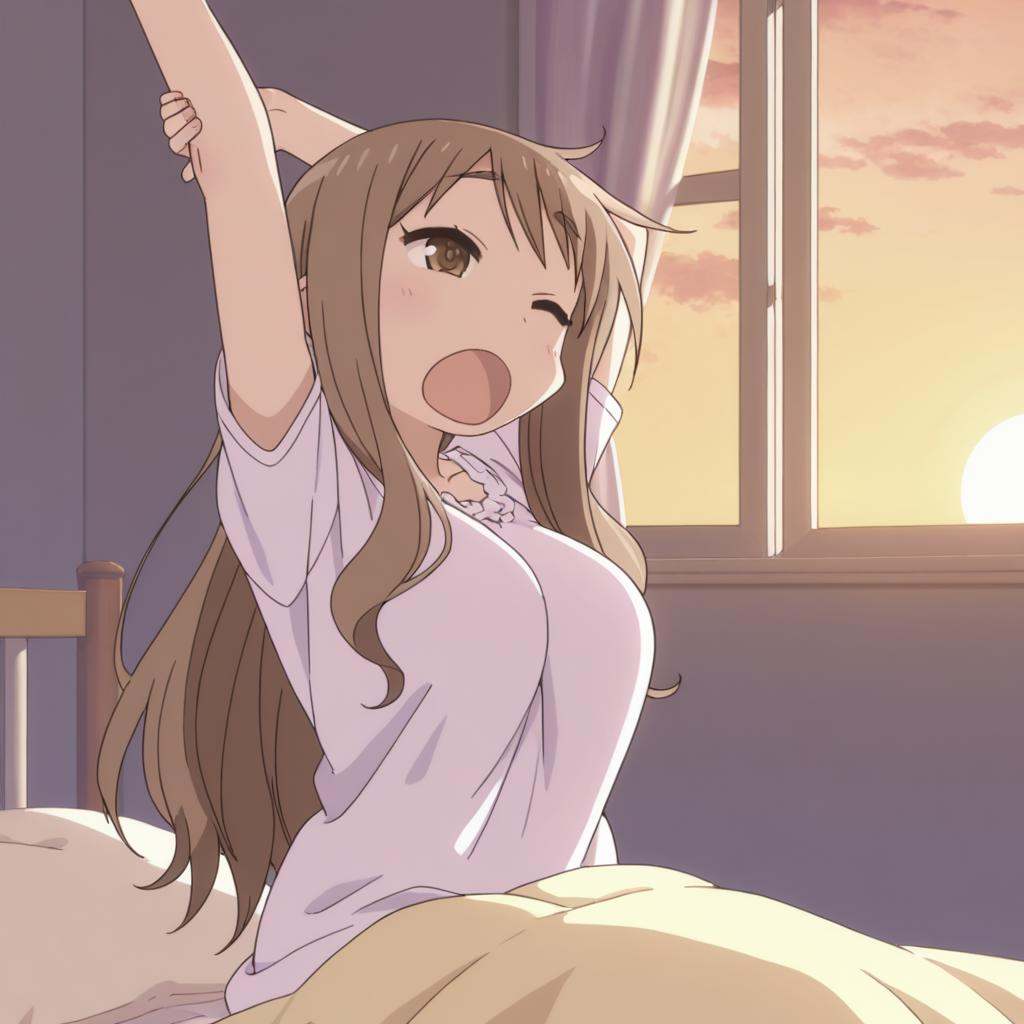masterpiece,  best quality,  yuyushiki on Tensor.Art