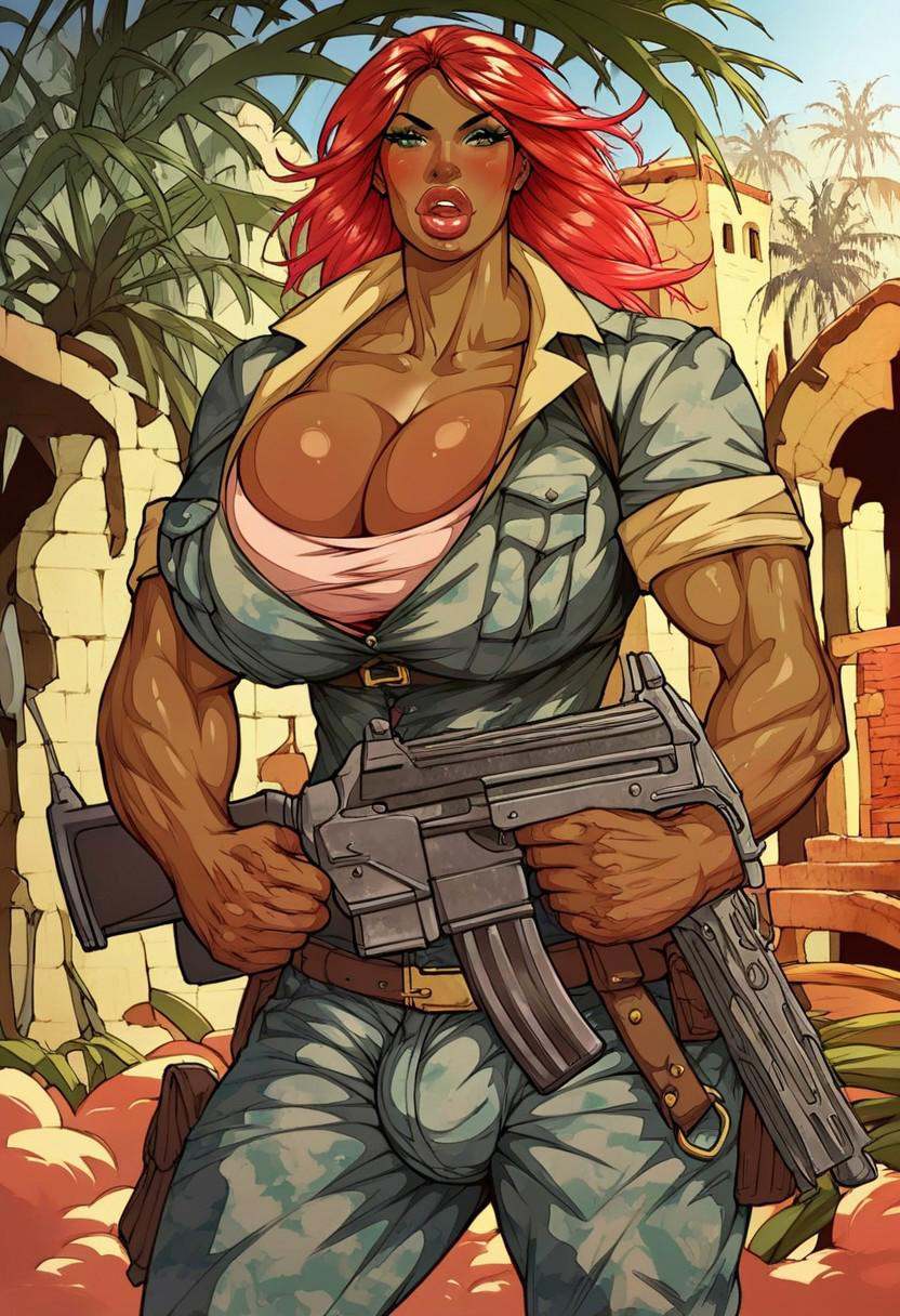 SUmercenary,  1girl,  solo on Tensor.Art