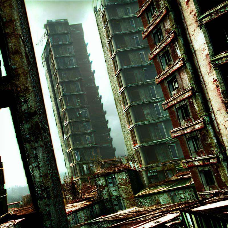 a uk tower block,  by apocofy on Tensor.Art