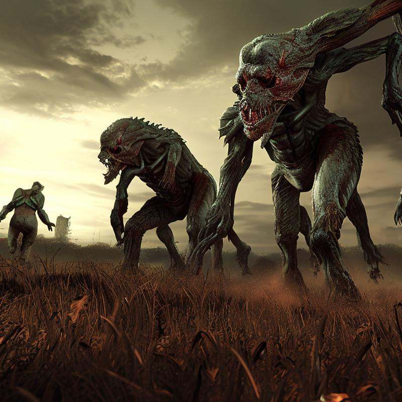 people running across a field,  photo,  8k on Tensor.Art