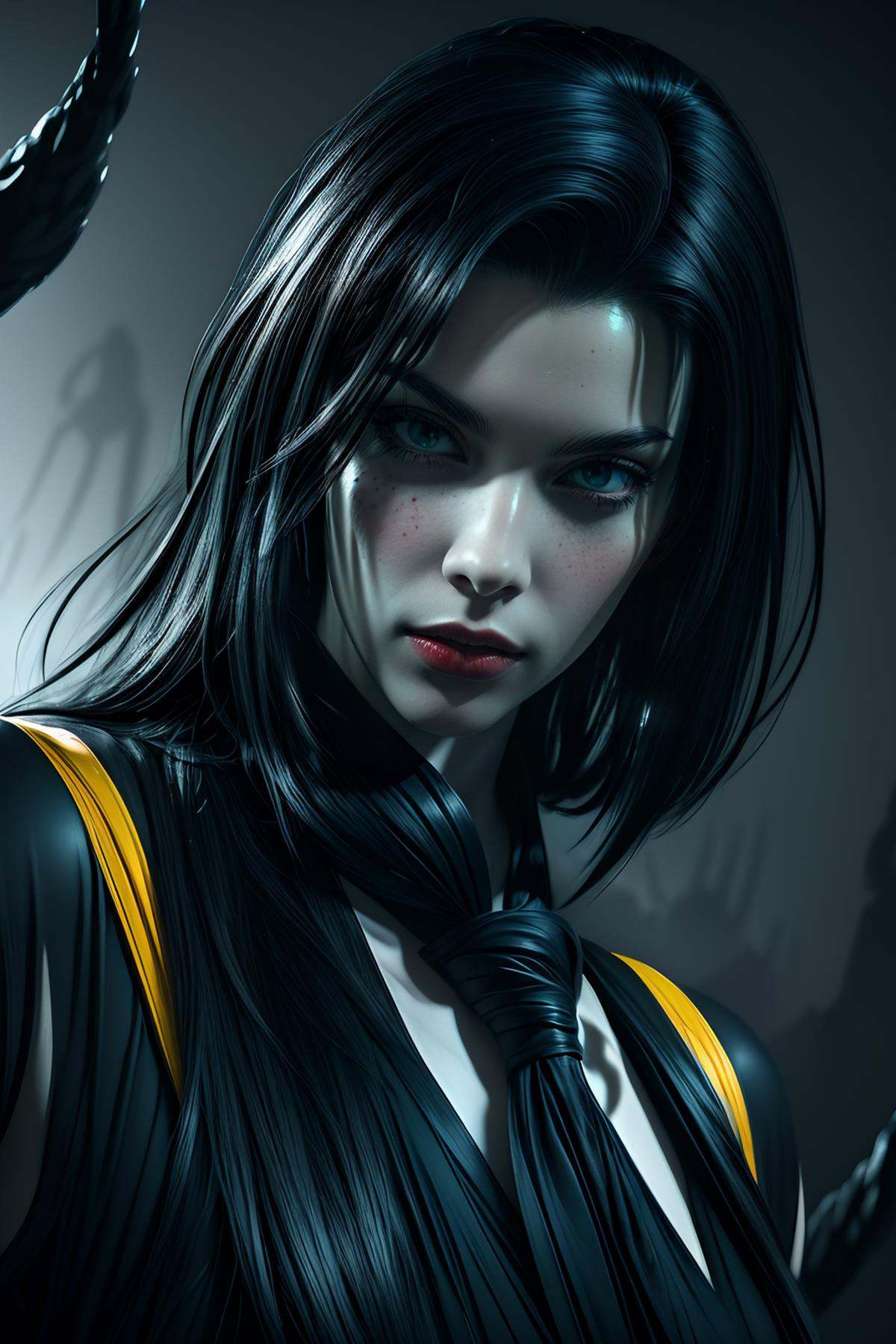 Shelob Woman,  Colorful painting by Beeple and James Gurney and Hiromasa Ogura manga lighting trending on artstation hq-ex...