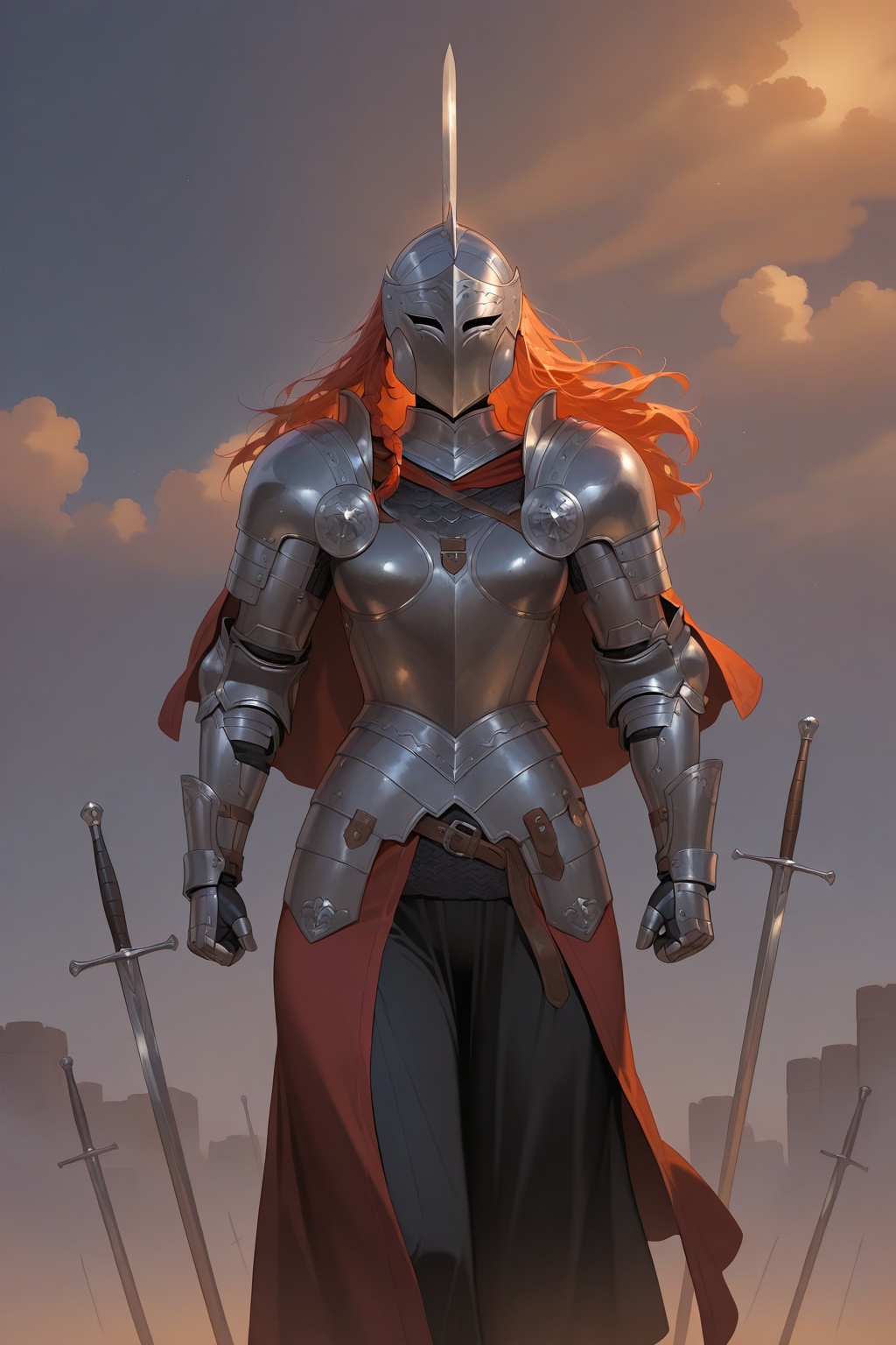 masterpiece,  1girl,  armored on Tensor.Art