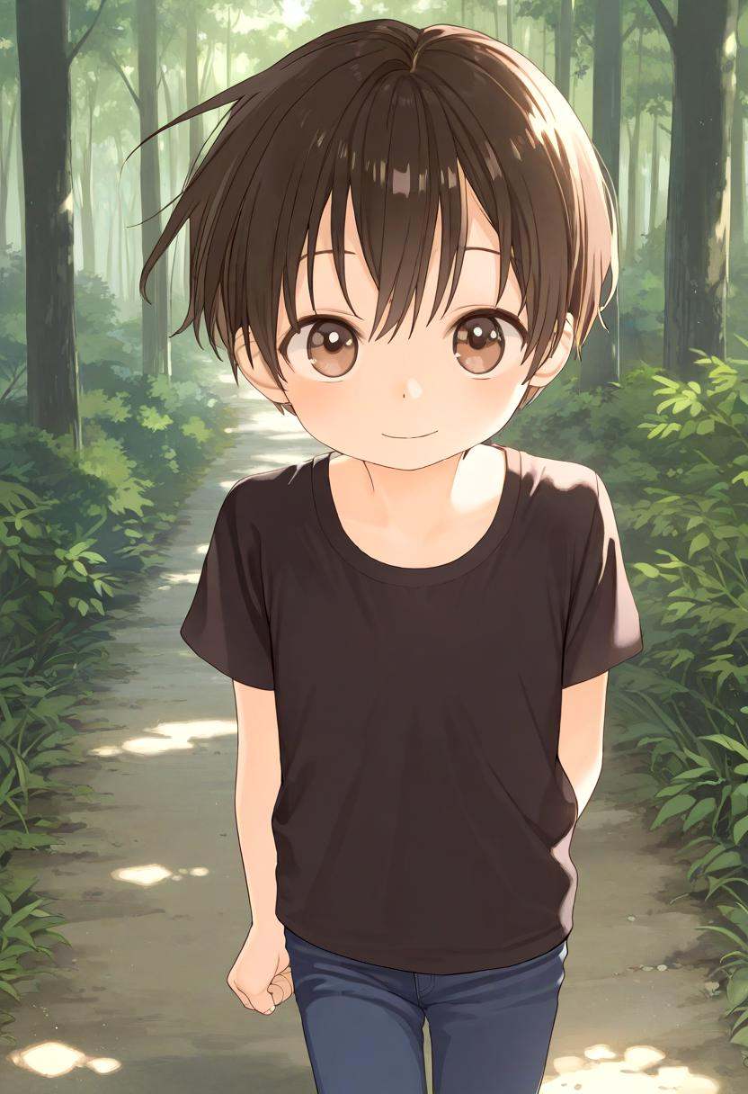 forest,  type-k,  brown eyes on Tensor.Art