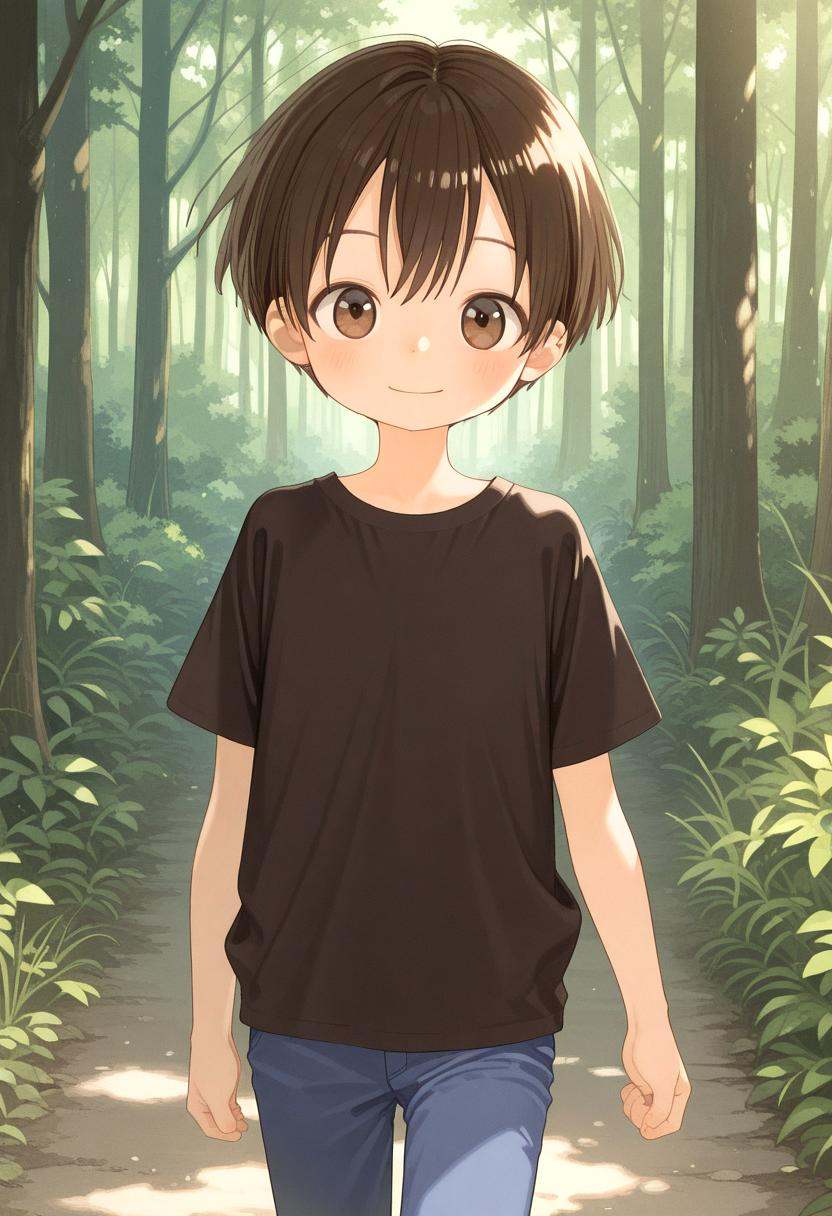forest,  type-k,  brown eyes on Tensor.Art
