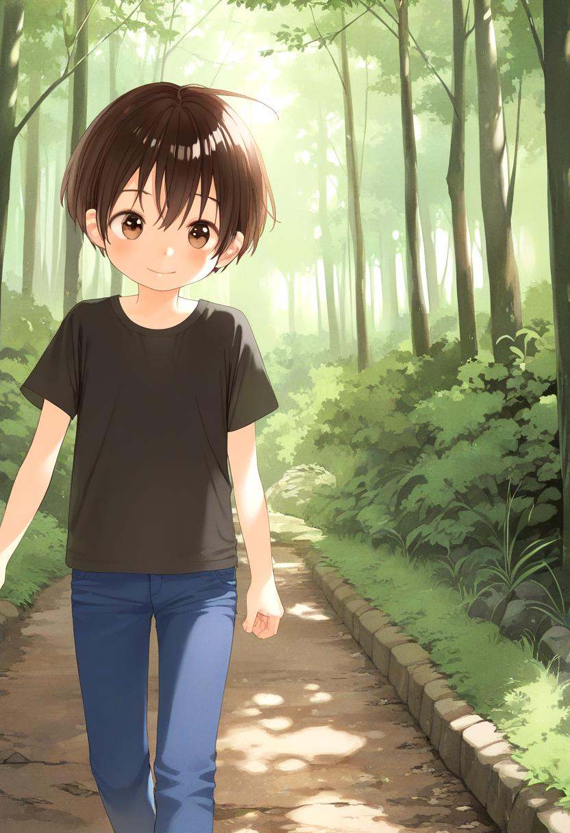 forest,  type-k,  brown eyes on Tensor.Art