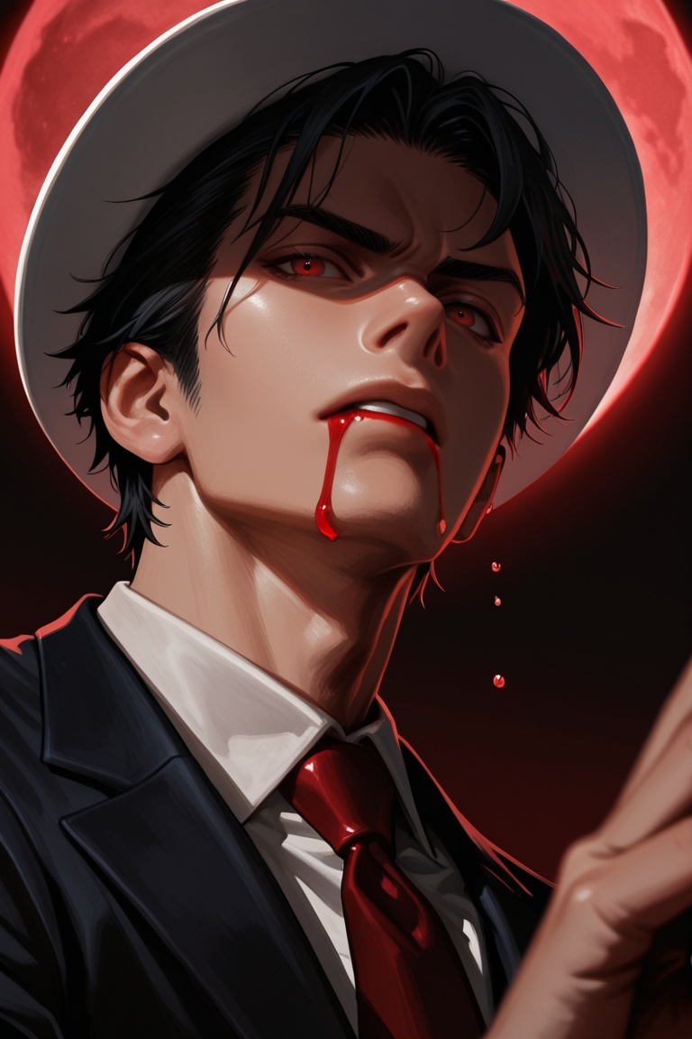 close up shot,  face focus,  handsome male on Tensor.Art