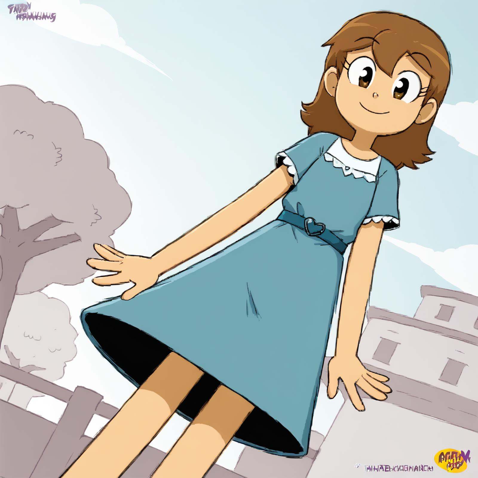 1girl,  dress,  smile on Tensor.Art