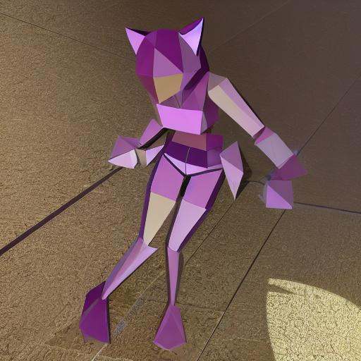 fighting_polygon_team,  1girl,  cat ears on Tensor.Art