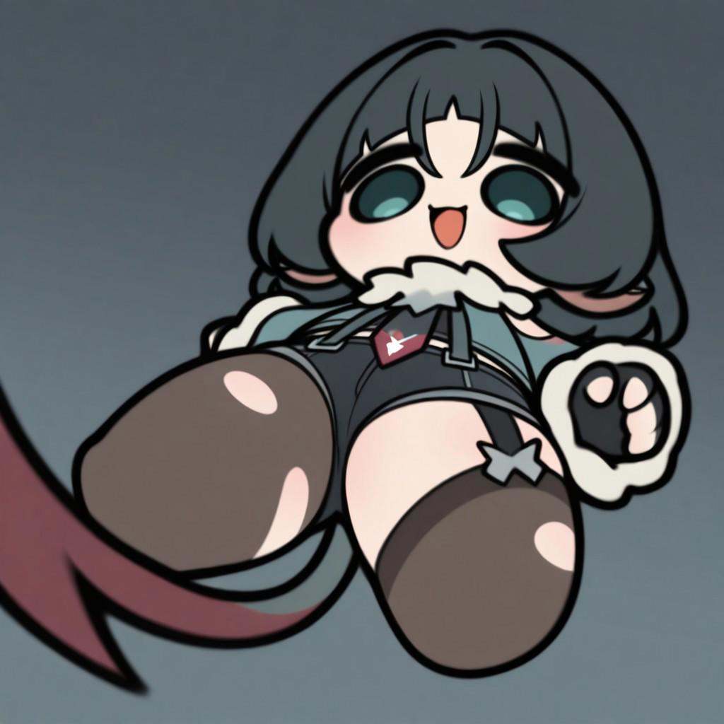 chibi,  solo,  1girl on Tensor.Art