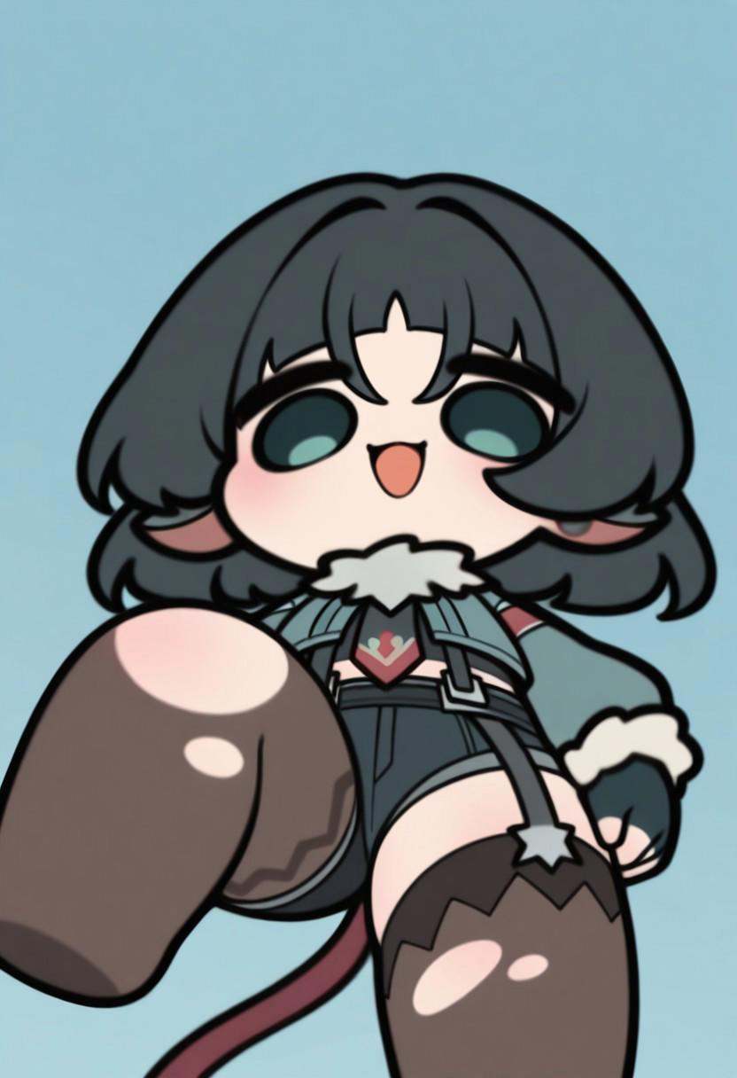 chibi,  solo,  1girl on Tensor.Art