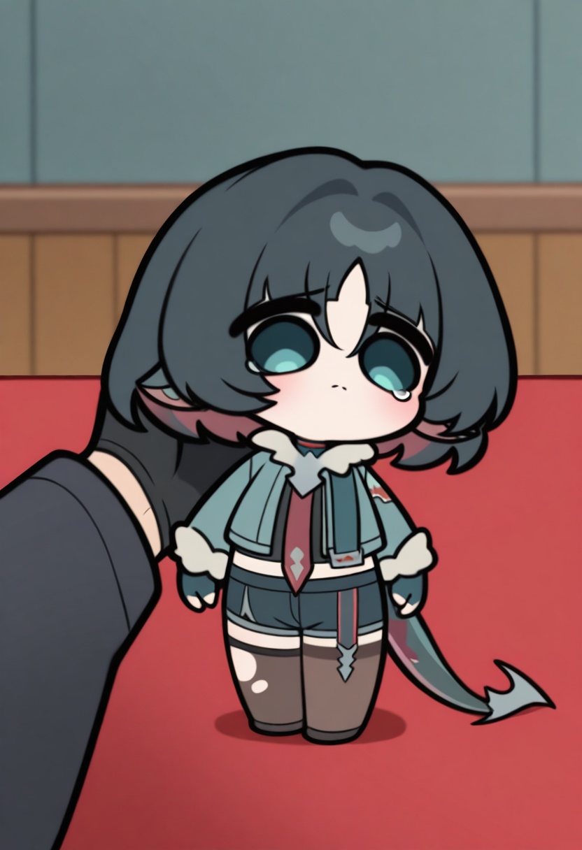 chibi,  1girl,  solo on Tensor.Art