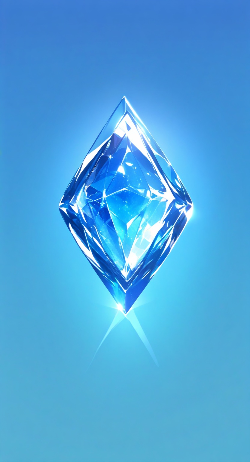 a beautiful blue sapphire,  shiny,  elegant colors on Tensor.Art