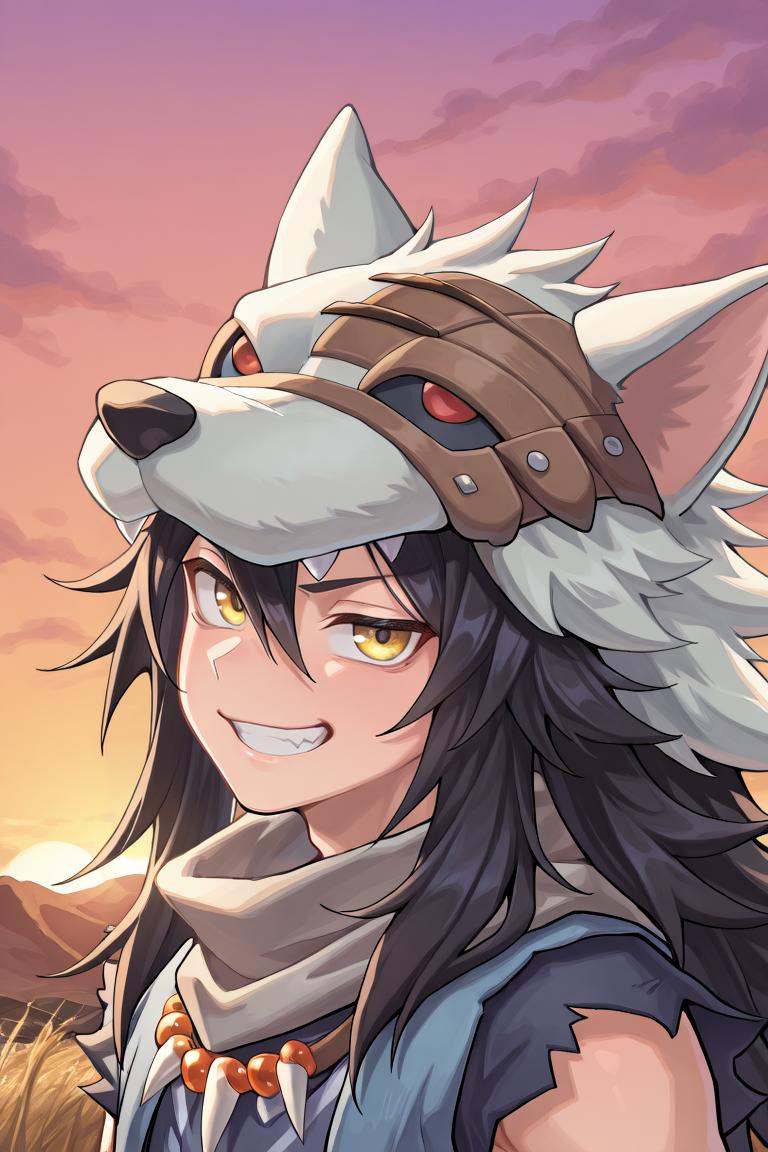fludef,  1boy,  black hair on Tensor.Art