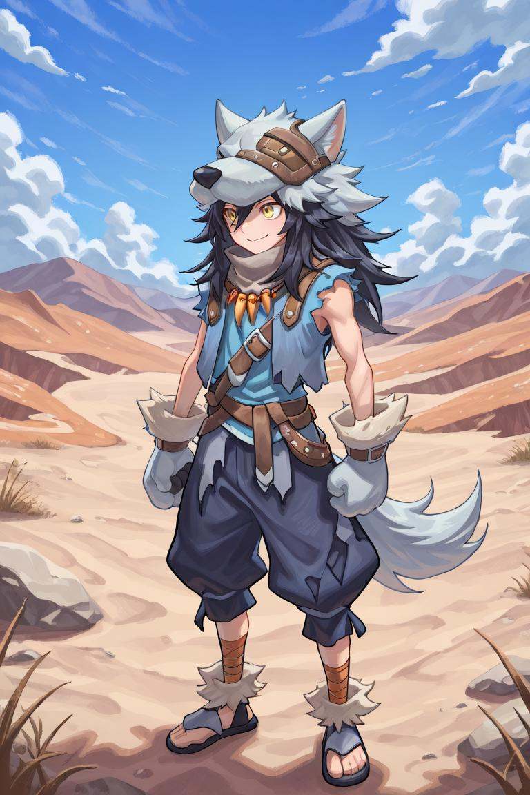 fludef,  1boy,  black hair on Tensor.Art